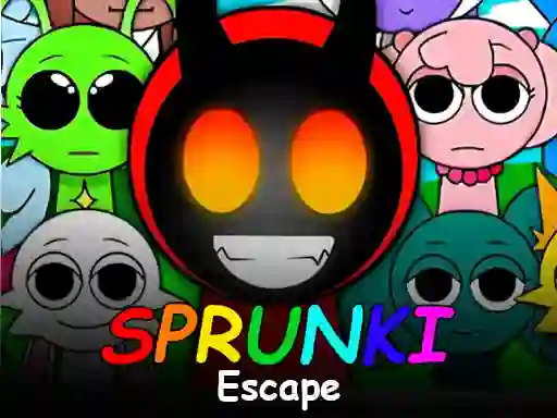 Joc Sprunki 3D Escape en línia