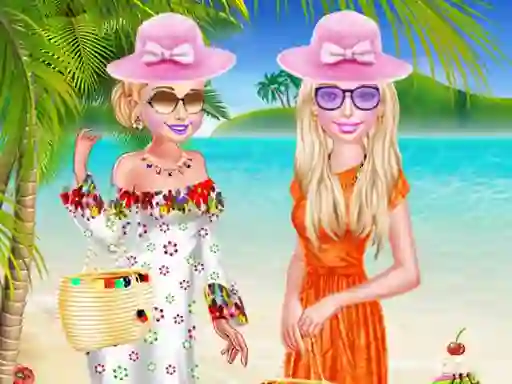 Joc BFF Spring Beach Holiday en línia