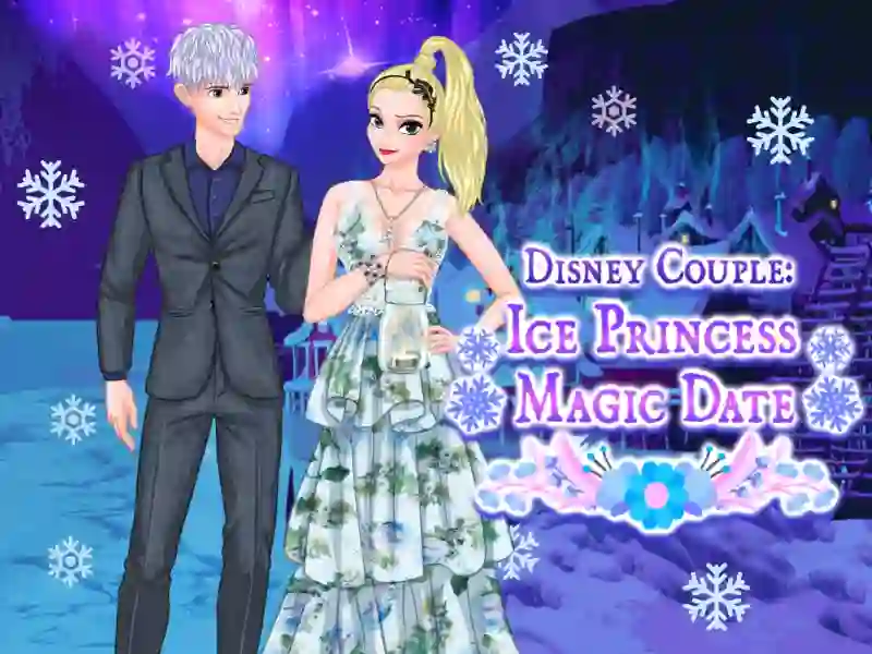 Joc Ice Couple Princess Magic Date en línia