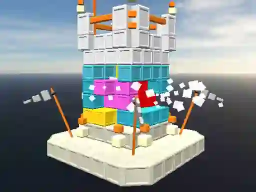 Joc Castle Block Destruction en línia