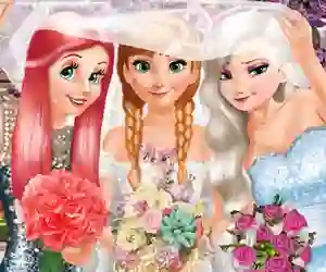 Joc Bride and Bridesmaides Dress up en línia