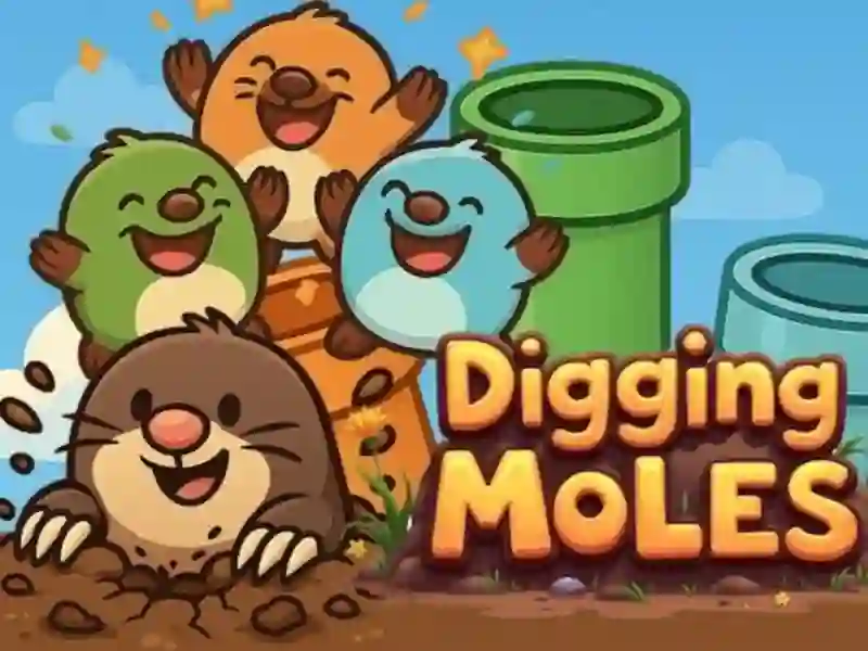Joc Digging Moles en línia