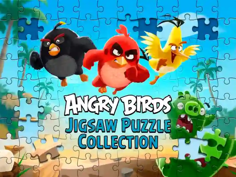 Joc Angry Birds Jigsaw Puzzle Collection en línia