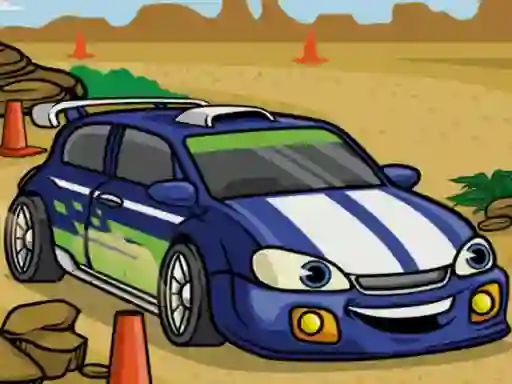 Joc Racing Cartoons Jigsaw en línia