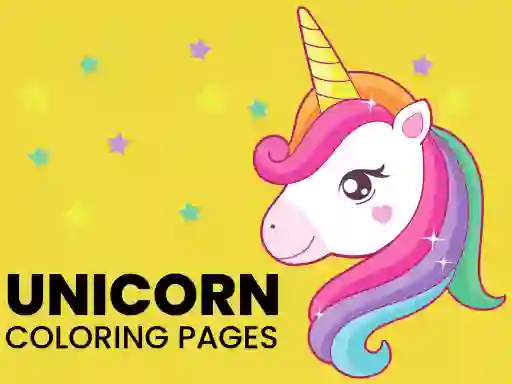Joc Unicorn Coloring Pages en línia
