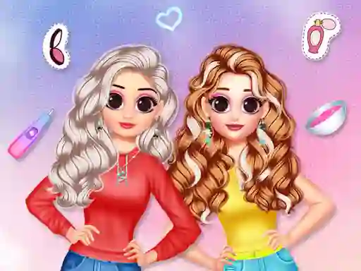 Joc Besties Makeover Salon en línia
