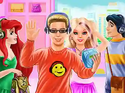 Joc Princesses High School Trends en línia
