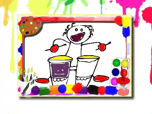 Joc Music Coloring Book en línia