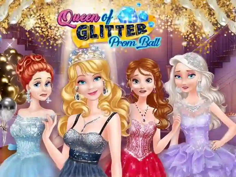 Joc Queen Of Glitter Prom Ball en línia