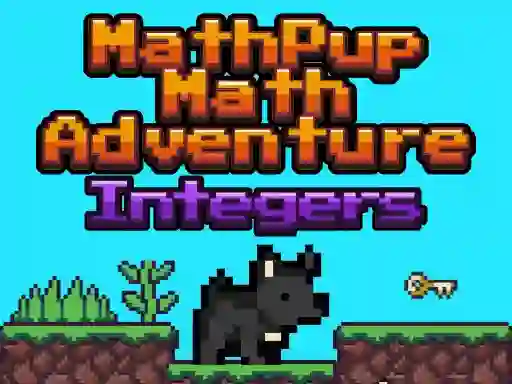 Joc MathPup Math Adventure Integers en línia
