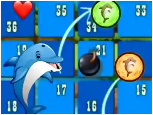 Joc Dolphin Dice Race en línia