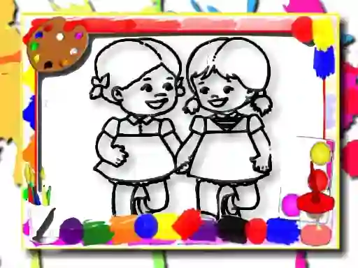 Joc Kids Coloring Time en línia