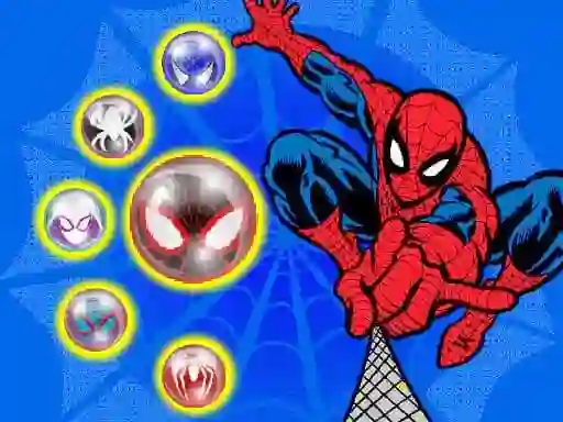 Joc Spiderman Bubble Shooter en línia