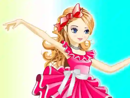 Joc Dancer Girl Dress Up en línia