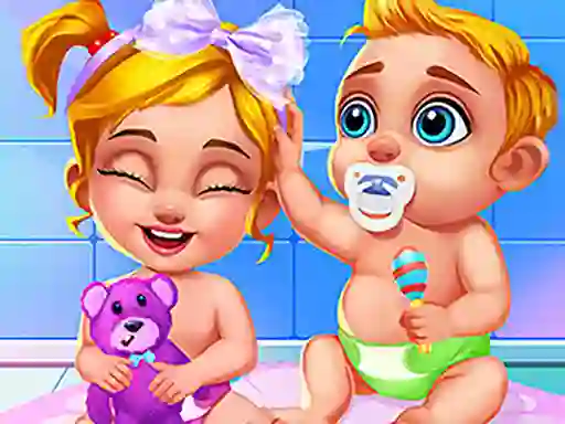 Joc Newborn Sweet Baby Twins en línia