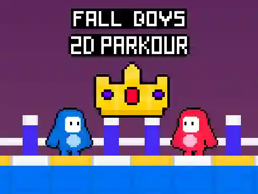 Joc Fall Boys 2D Parkour en línia