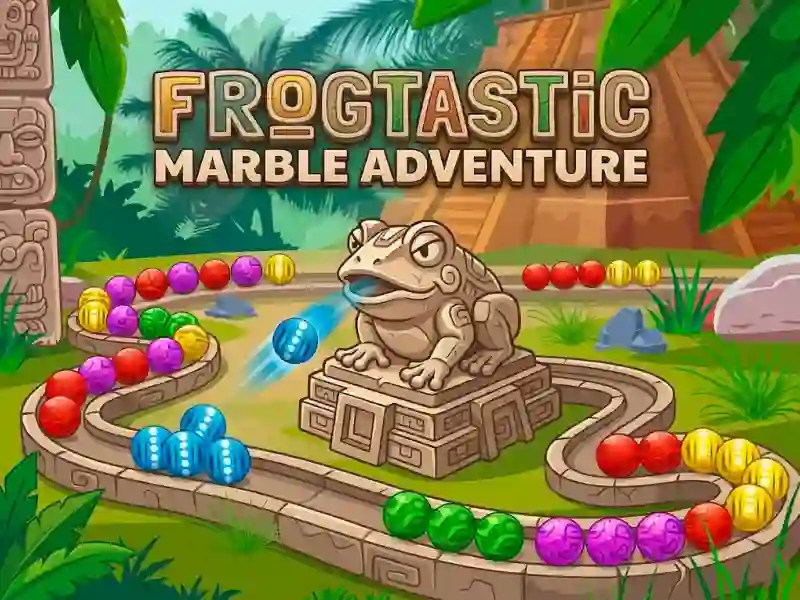 Joc Frogtastic Marble Adventure en línia