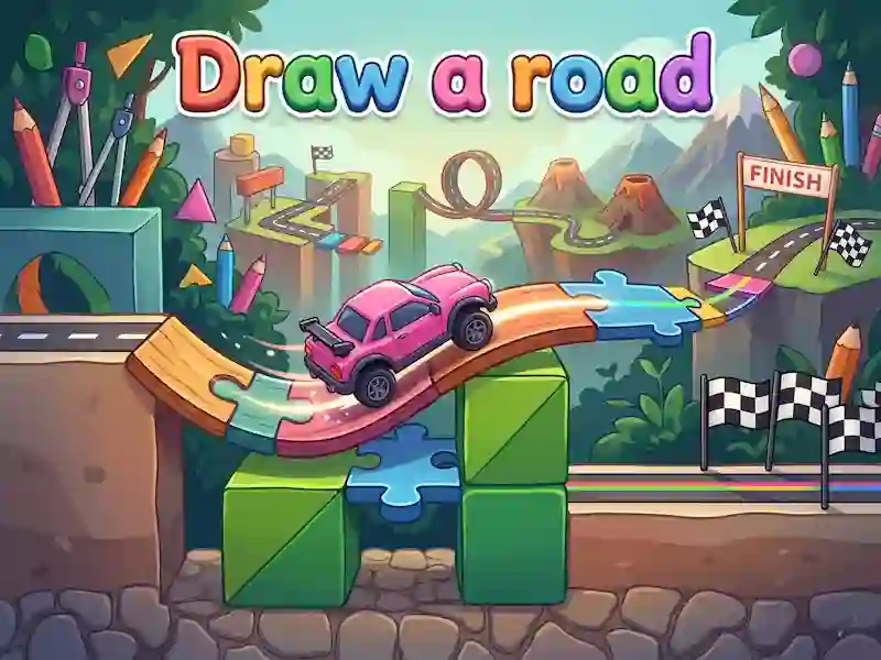 Joc Draw a road en línia