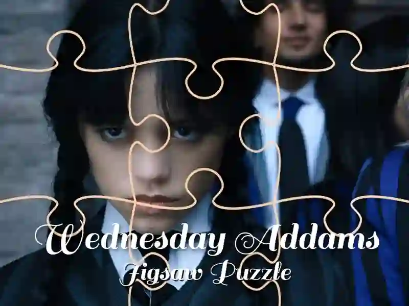 Joc Wednesday Addams Jigsaw Puzzle en línia