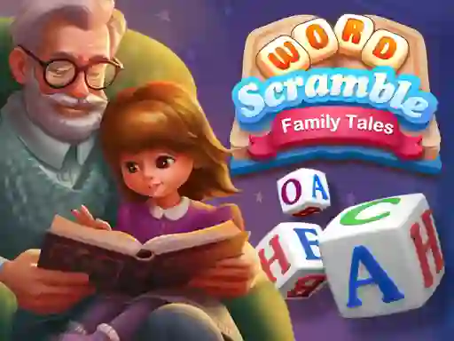 Joc Word Scramble Family Tales en línia
