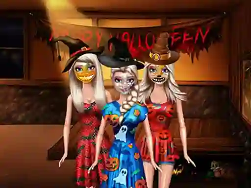 Joc Spooky Halloween Dolls en línia