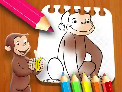 Joc Curious George Coloring Book en línia