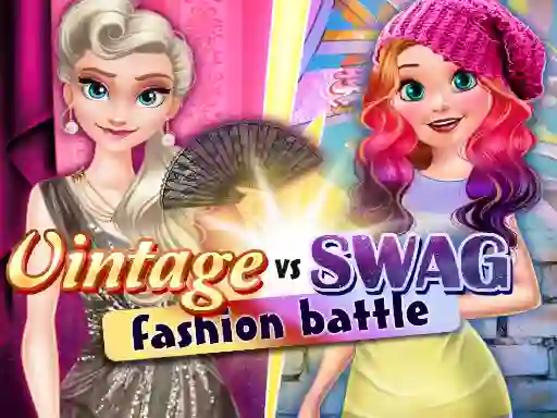 Joc Vintage vs Swag: Fashion Battle en línia