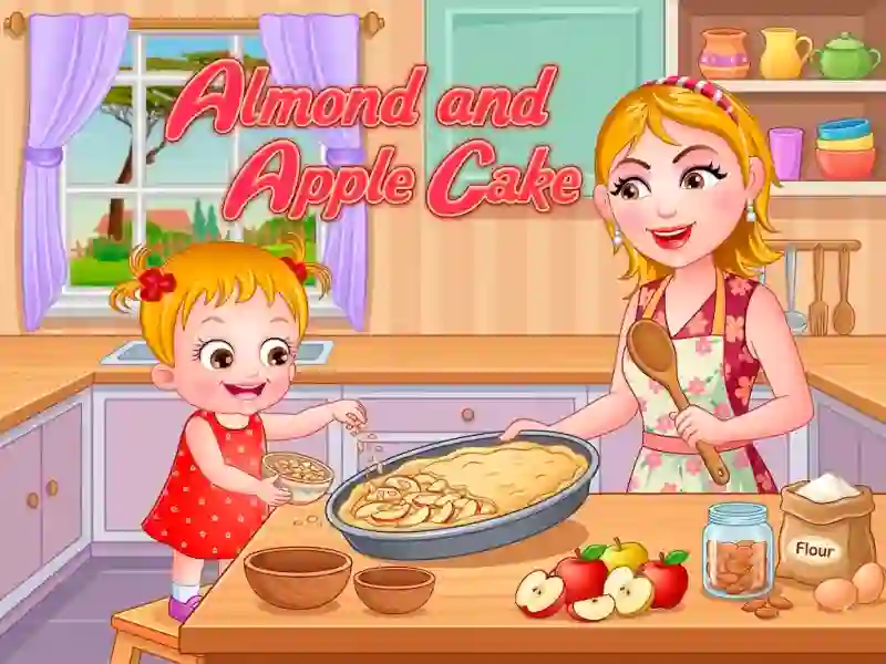 Joc Almond and Apple Cake en línia