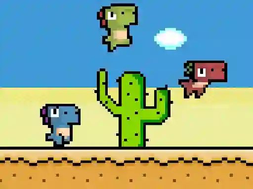 Joc Pixel Dino Run en línia
