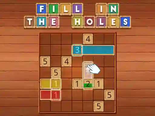 Joc Fill In the holes en línia