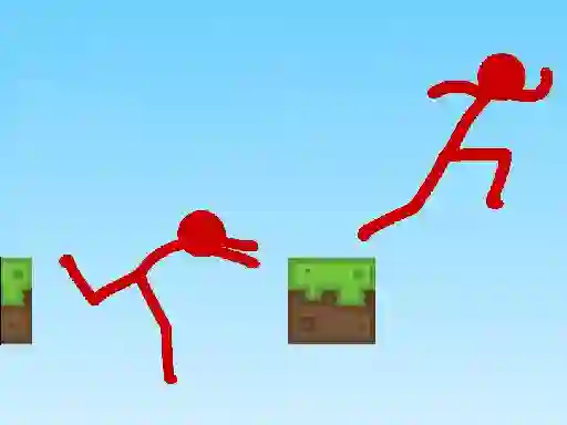 Joc Stickman Parkour en línia