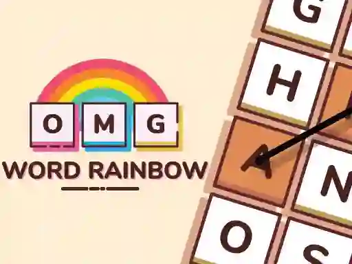 Joc Omg Word Rainbow en línia