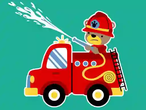 Joc Animal Firetrucks Match 3 en línia