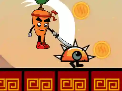 Joc Carrot Ninja en línia