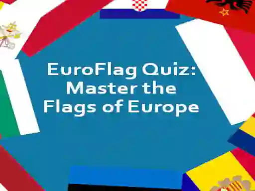 Joc EuroFlag Quiz: Master the Flags of Europe en línia