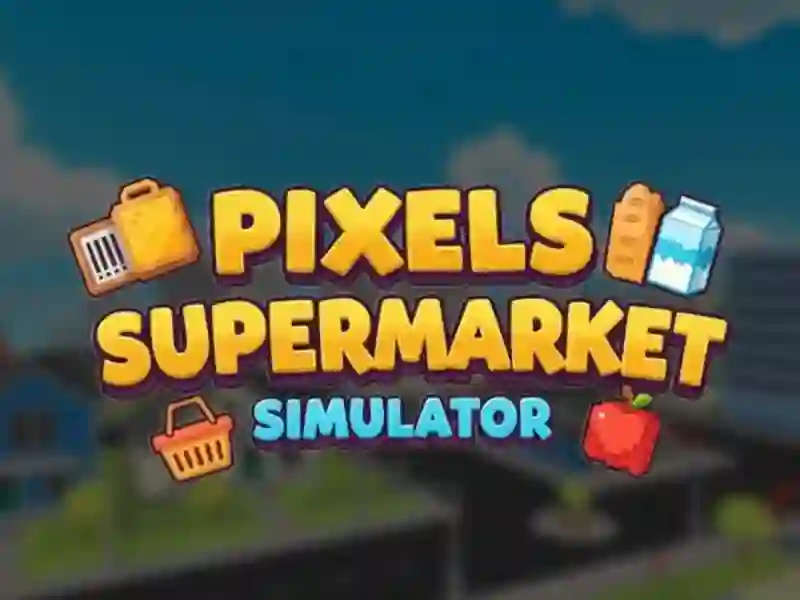 Joc Pixels Supermarket Simulator en línia