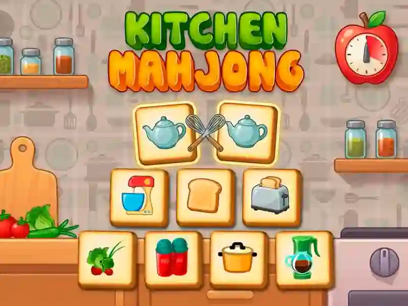 Joc Kitchen mahjong en línia