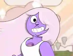 Joc Crystal Gem Amethyst Dress Up en línia
