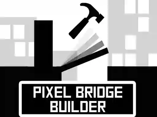 Joc Pixel bridge builder en línia