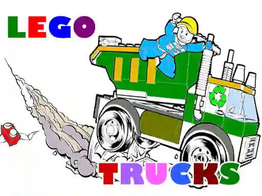 Joc Lego Trucks Coloring en línia