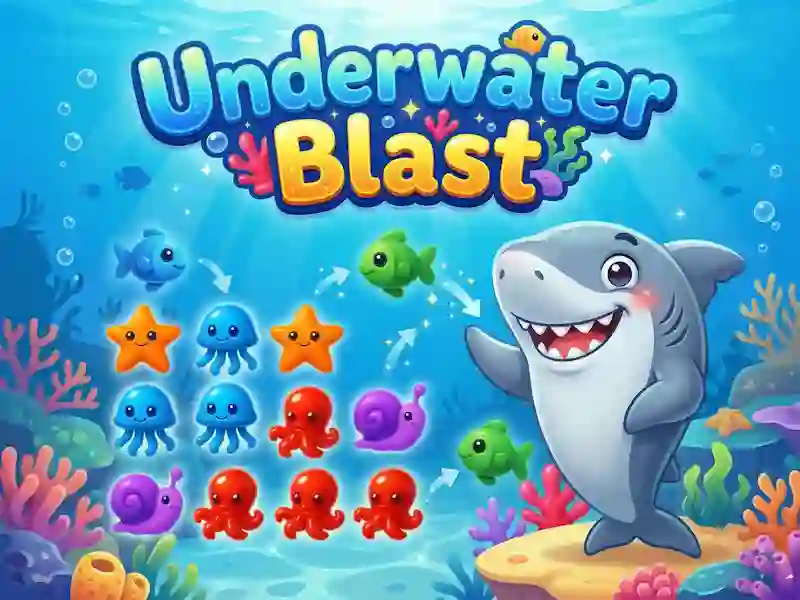 Joc Underwater Blast en línia