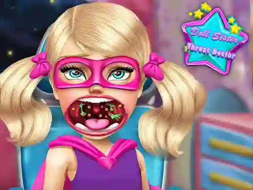 Joc Doll Sister Throat Doctor en línia