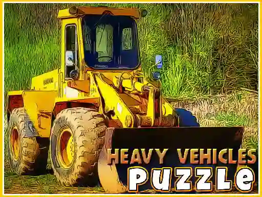 Joc Heavy Vehicles Puzzle en línia