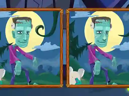 Joc Halloween Find the Differences en línia