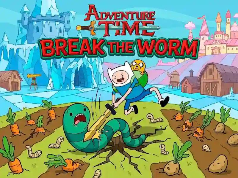 Joc Adventure Time Break the Worm en línia