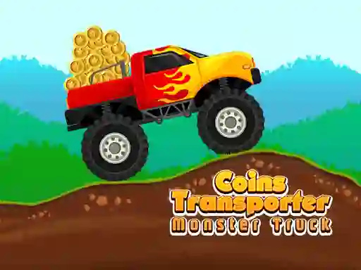 Joc Coins Transporter Monster Truck en línia