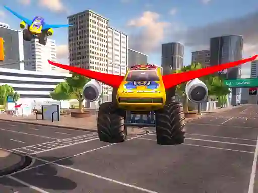 Joc Real Flying Truck Simulator 3d en línia