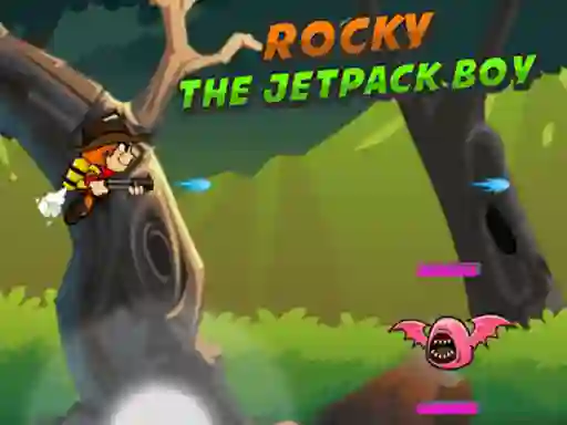 Joc Rocky The Jetpack Boy en línia