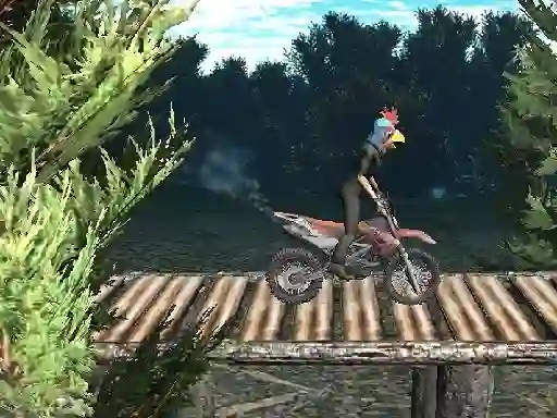 Joc Bike Trial Xtreme Forest en línia