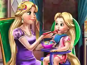 Joc Goldie Princess Toddler Feed en línia